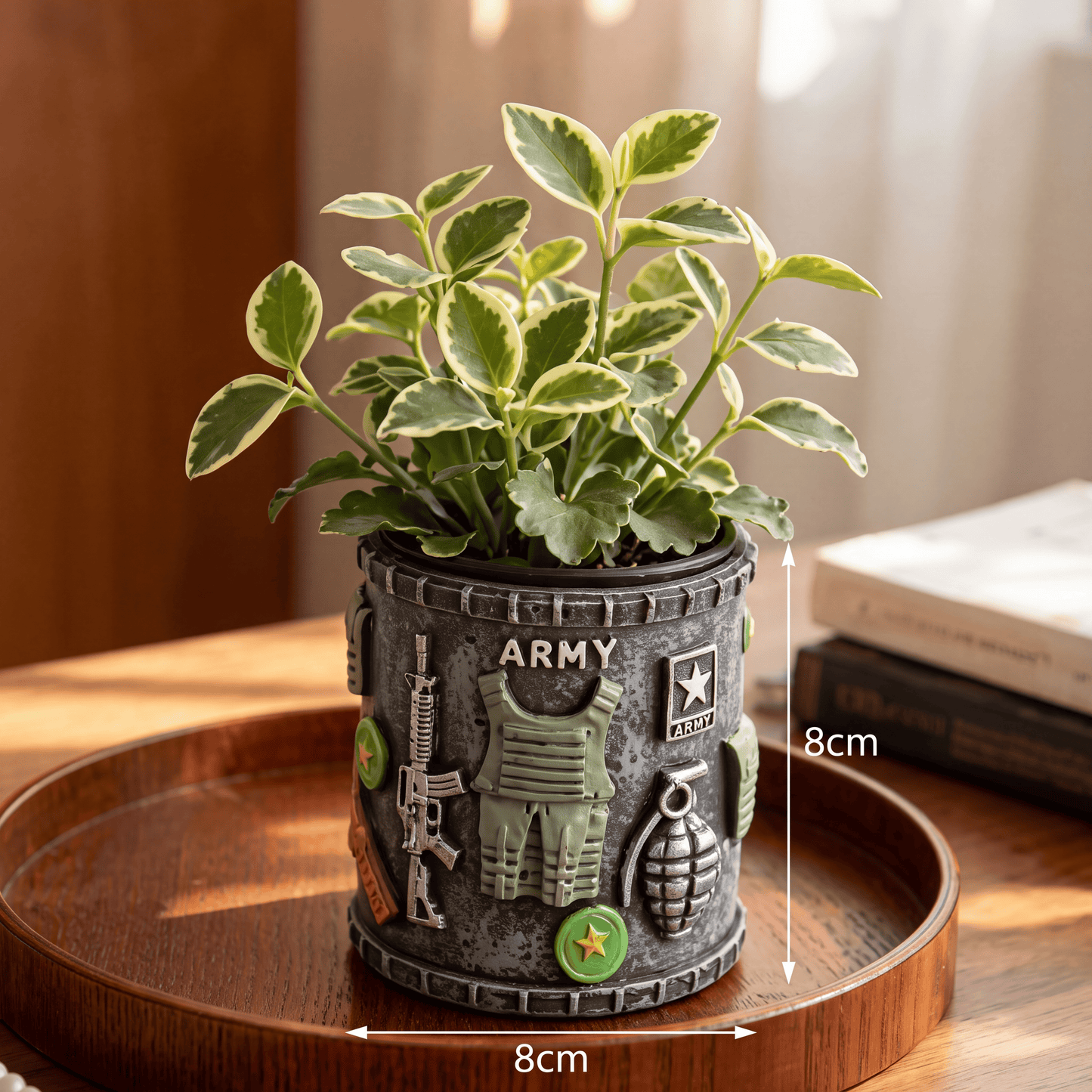 BraveBloom Army Pot